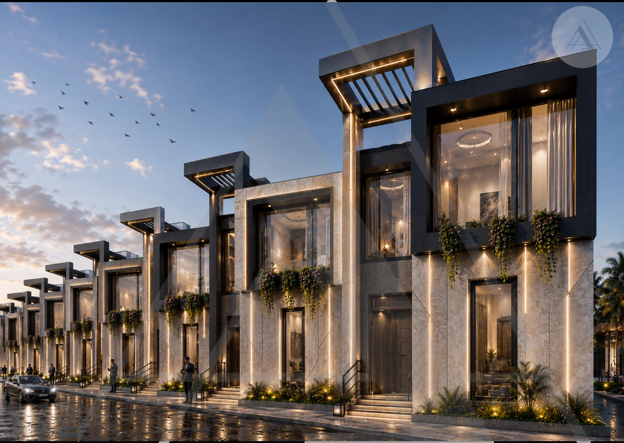 Al Bahr Resort private residential villas