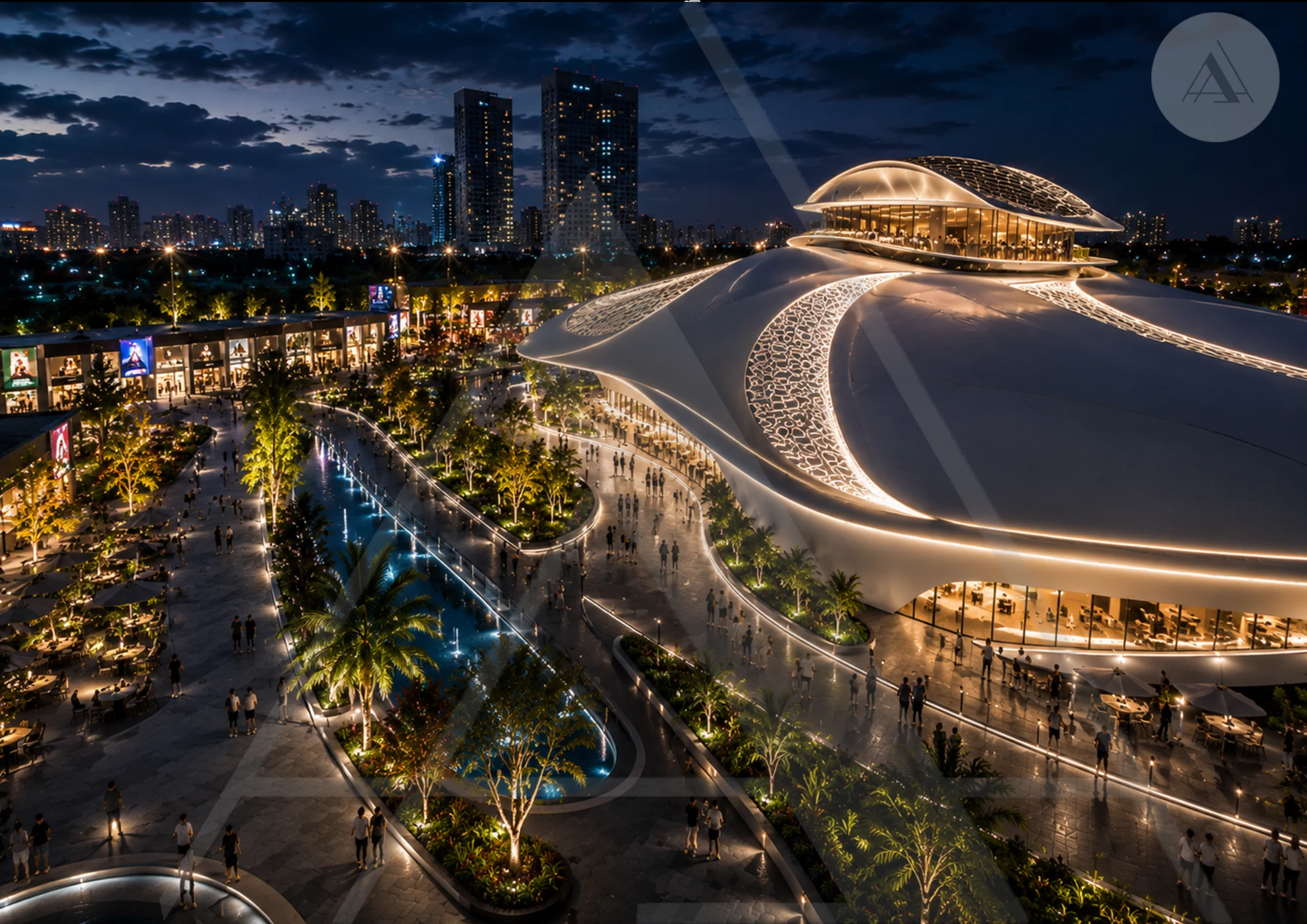 Culture Nexus night view